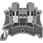 ALPHA ELETTRONICA - Morsetto serrafilo Din DC 0,5÷4mm² grigio