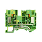 ALPHA ELETTRONICA - Morsetto serrafilo Din DS 0,5÷16mm² giallo-verde