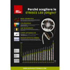 ALPHA ELETTRONICA - Pannello espositivo Strisce Led 70x100cm