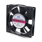 ALPHA ELETTRONICA - Ventola AC 120x120x25 230VAC Cuscinetti 56,1CFM