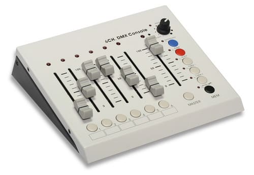 ALPHA ELETTRONICA - Console Master DMX 6 canali
