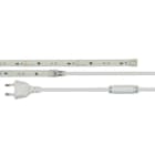 ALPHA ELETTRONICA - Striscia Led 120 Led/m 2835 - 230Vac - 15W/m - Bianco caldo - 5m