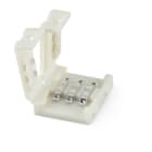 ALPHA ELETTRONICA - Kit di 10 connettori per nastri led Bicolore aggiustabile 10mm