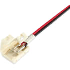 ALPHA ELETTRONICA - Kit di 10 cavi con connettore per nastri led monocolore 10mm