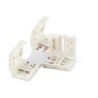 ALPHA ELETTRONICA - Kit di 10 connettori in PCB a "T" per nastri led monocolore 8mm