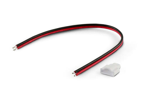 ALPHA ELETTRONICA - Terminale con 20cm cavetto IP65 per striscia JO36510