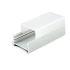 ALPHA ELETTRONICA - Profilo in alluminio anodizzato argento con copertura in PMMA opaca piana - 2m