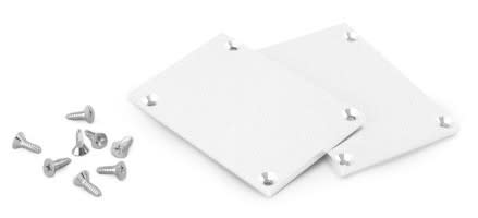 ALPHA ELETTRONICA - Kit due terminali di chiusura - adatti per profilo JO380/097 - 8 viti incluse