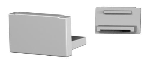 ALPHA ELETTRONICA - Terminale di chiusura - adatto per profilo JO381/008