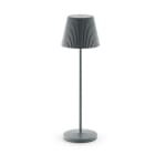 ALPHA ELETTRONICA - Lampada a batteria portatile - Serie Pirò - Grigio