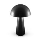 ALPHA ELETTRONICA - Lampada a batteria portatile - Serie Sunset - Nera