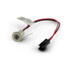ALPHA ELETTRONICA - Faretto Led da incasso - 0,2W - 12V - Bianco freddo - Serie Alba