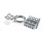 ALPHA ELETTRONICA - Kit di fissaggio a sospensione per pannelli led JO395/30120 - 6 corde