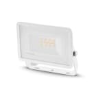 ALPHA ELETTRONICA - Proiettore Led Ultra Slim 50W - 230Vac - Bianco caldo - Corpo bianco - Serie Clear