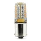 ALPHA ELETTRONICA - Lampadina a Led BA15d - 3W - 12Vac/dc - Bianco freddo
