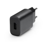 ALPHA ELETTRONICA - Caricatore USB 10,5W - 1 porta 5V 2,1A - Nero