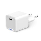 ALPHA ELETTRONICA - Caricatore USB C - GaN 30W Power Delivery - Bianco