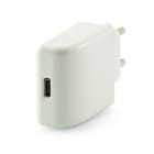 ALPHA ELETTRONICA - Caricatore USB 20W Power Delivery - 1 porta tipo C - Bianco