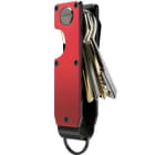 ALPHA ELETTRONICA - Portachiavi metallico rosso