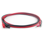 ALPHA ELETTRONICA - Cavo per batterie 8AWG - 8mm² - 1,5m - occhielli/connettore