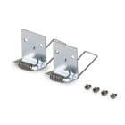 ALPHA ELETTRONICA - Set di due staffe da incasso per apparecchio d'emergenza KL997-20 - Serie Liberty