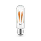 ALPHA ELETTRONICA - Lampada a filamento T32 - 230Vac - E27 - 6,5W - Bianco caldo