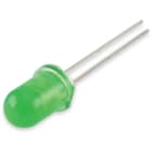 ALPHA ELETTRONICA - Led Ø10mm - Alta luminosità - Lente diffusa - Verde