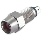 ALPHA ELETTRONICA - Indicatore Led da pannello - 12Vdc - Rosso