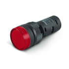 ALPHA ELETTRONICA - Indicatore Led da pannello - 12Vac/dc - Rosso LL9057-1