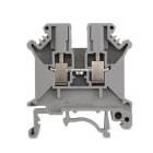 ALPHA ELETTRONICA - Morsetto serrafilo Din PC 0,2÷2,5mm² grigio