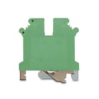 ALPHA ELETTRONICA - Morsetto serrafilo Din PC 0,2÷2,5mm² giallo-verde