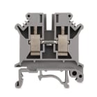 ALPHA ELETTRONICA - Morsetto serrafilo Din PC 0,2÷6mm² grigio