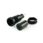 ALPHA ELETTRONICA - Portafusibile da pannello per fusibili 5x20mm