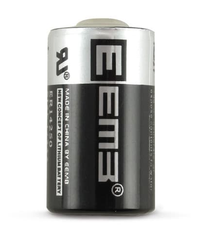 ALPHA ELETTRONICA - Pila Litio Cloruro di Tionile  Li-SOCl2 - ER14250 - 1/2AA - 3,6V 1200mA