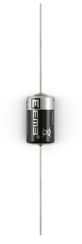 ALPHA ELETTRONICA - Pila Litio Cloruro di Tionile  Li-SOCl2 - ER14250 - 1/2AA - 3,6V 1200mA