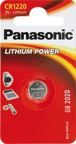 ALPHA ELETTRONICA - Pila Litio - CR1220 - 3V