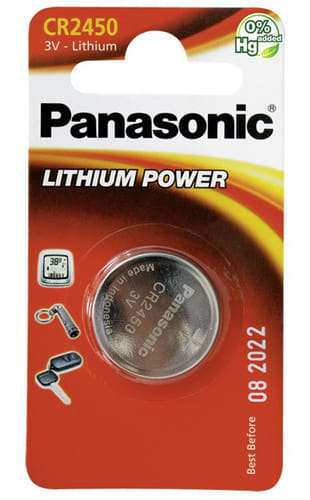 ALPHA ELETTRONICA - Pila Litio - CR2450 - 3V