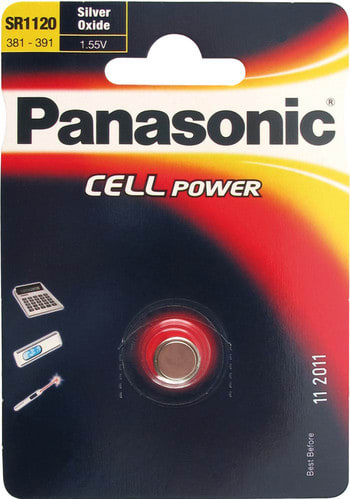 ALPHA ELETTRONICA - Pila all'ossido d'argento - SR1130 - 1,6V