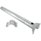 ALPHA ELETTRONICA - Supporto zincato per lampione