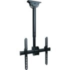 ALPHA ELETTRONICA - Supporto TV Telescopico da soffitto Orientabile, 32"-55" - estensione 56/91cm