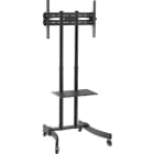 ALPHA ELETTRONICA - Carrello telescopico porta TV/monitor , 37"-70" - con mensola