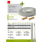 ALPHA ELETTRONICA - Volantino di presentazione gamma strisce NEONFLEX - Serie JO370