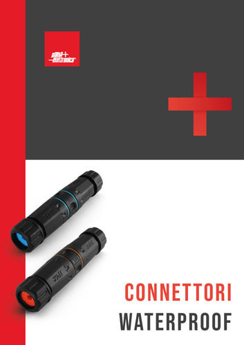 ALPHA ELETTRONICA - Volantino connettori waterproof - SERIE 44