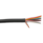 ALPHA ELETTRONICA - Cavo schermato 8x0,22mm² - Nero