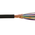 ALPHA ELETTRONICA - Cavo schermato 12x0,22mm² - Nero