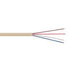 ALPHA ELETTRONICA - Cavo piattina telefonica 4 poli - Avorio