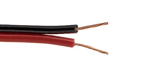 ALPHA ELETTRONICA - Cavo piattina 2x2,5mm² - Rosso e nero