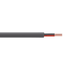 ALPHA ELETTRONICA - Cavo 2x1mm² - guaina in gomma con anime colore rosso e nero