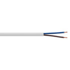 ALPHA ELETTRONICA - Cavo H05VVH2-F 2x1,00mm² - Bianco - Piatto