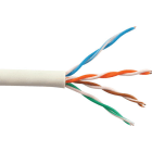 ALPHA ELETTRONICA - Cavo Cat.5e - AWG24 - U/UTP - Conduttore rigido - Rame puro - Bianco RAL9003 - 305m